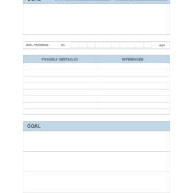 Free Goal Planner PDF | Editable & Printable Template – LFR