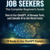 AI Tools for Job Seekers ebook cover showing guide to using ChatGPT and AI resume tools to get hired faster